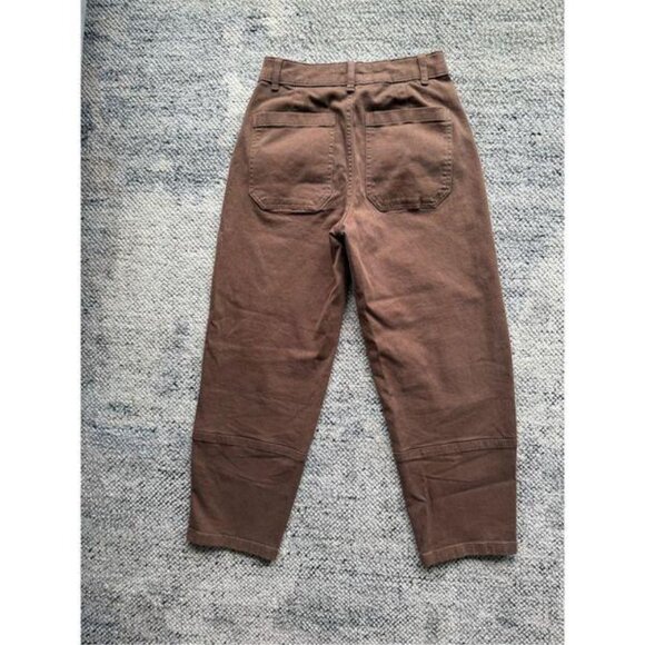 Everlane - The Utility Barrel Pant - Cocoa Size 4 - Picture 6 of 6